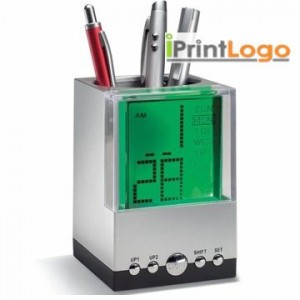 DESK PEN HOLDER CLOCK-IGT-2578